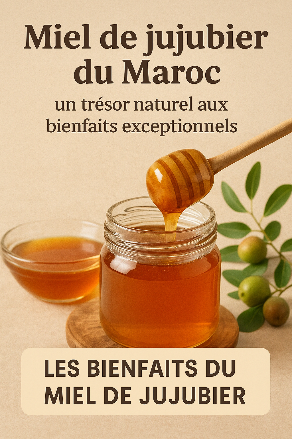 miel jujubier maroc